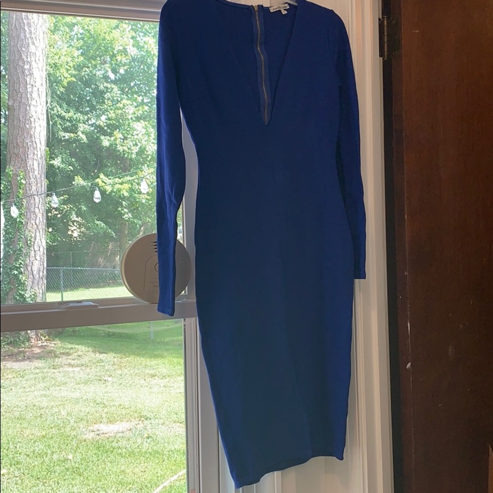 Royal blue “night” dress